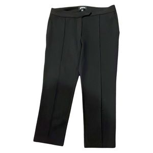 Betabrand Crop Dress Pant Yoga Pants Black